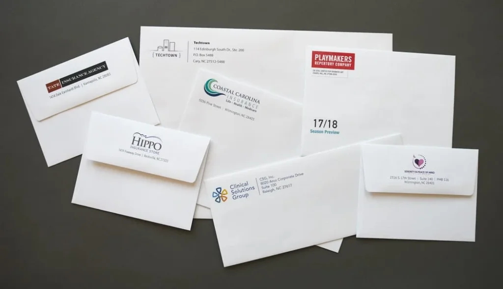 Envelope Printing High Wycombe